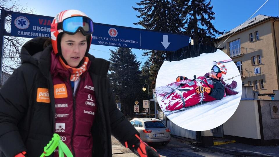 Pláč Petry Vlhové v nemocnici a slova o konci kariéry