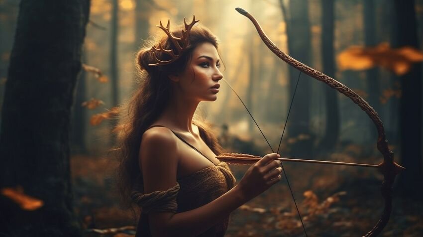 Astrologická předpověď na rok 2024.  Fotografie vygenerovaná neuronovou sítí midjourney.com na základě publikace