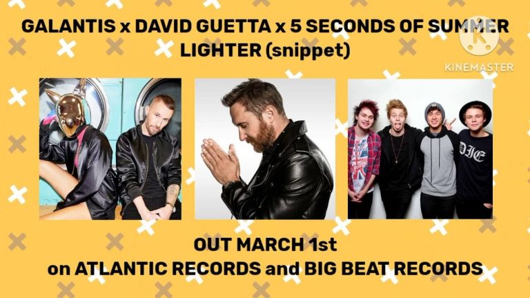 Nečekané spojení: Galantis, 5 Seconds Of Summer a David Guetta tvoří hudební hit ‚Lighter‘!