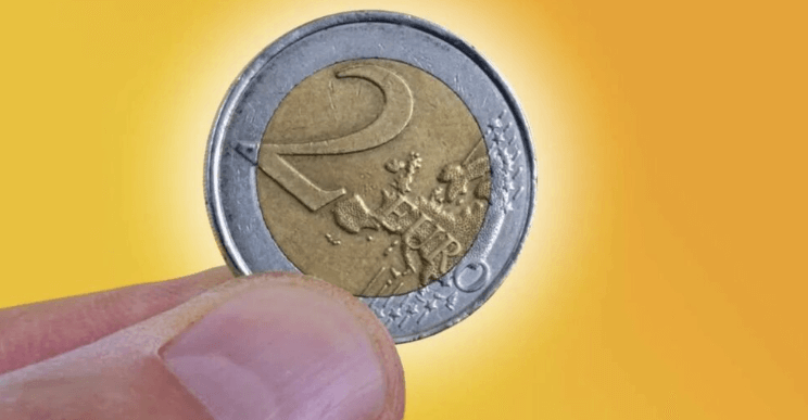 Pokud máte tuto minci v hodnotě 2 eur, máte velké štěstí: Má hodnotu 2 500 eur