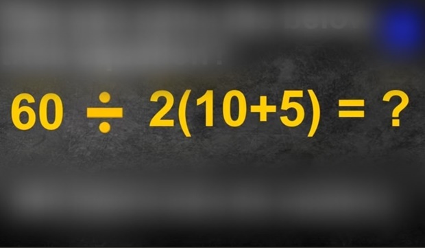 Tuto matematickou úlohu nedokáže vyřešit 90 % lidí. Pokud se vám to podaří, jste génius