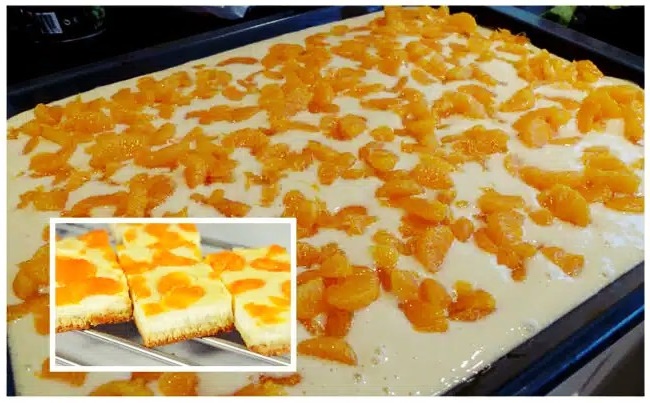 Mandarinkovo-pomerančový cheesecake: proslulý chutný a šťavnatý dezert je hotový za pár minut