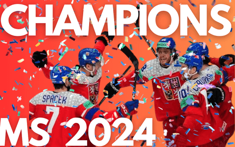 Česká hokejová reprezentace získala na MS 2024 zlato! S kým budeme ve skupině na MS 2025 v Dánsku a Švédsku?