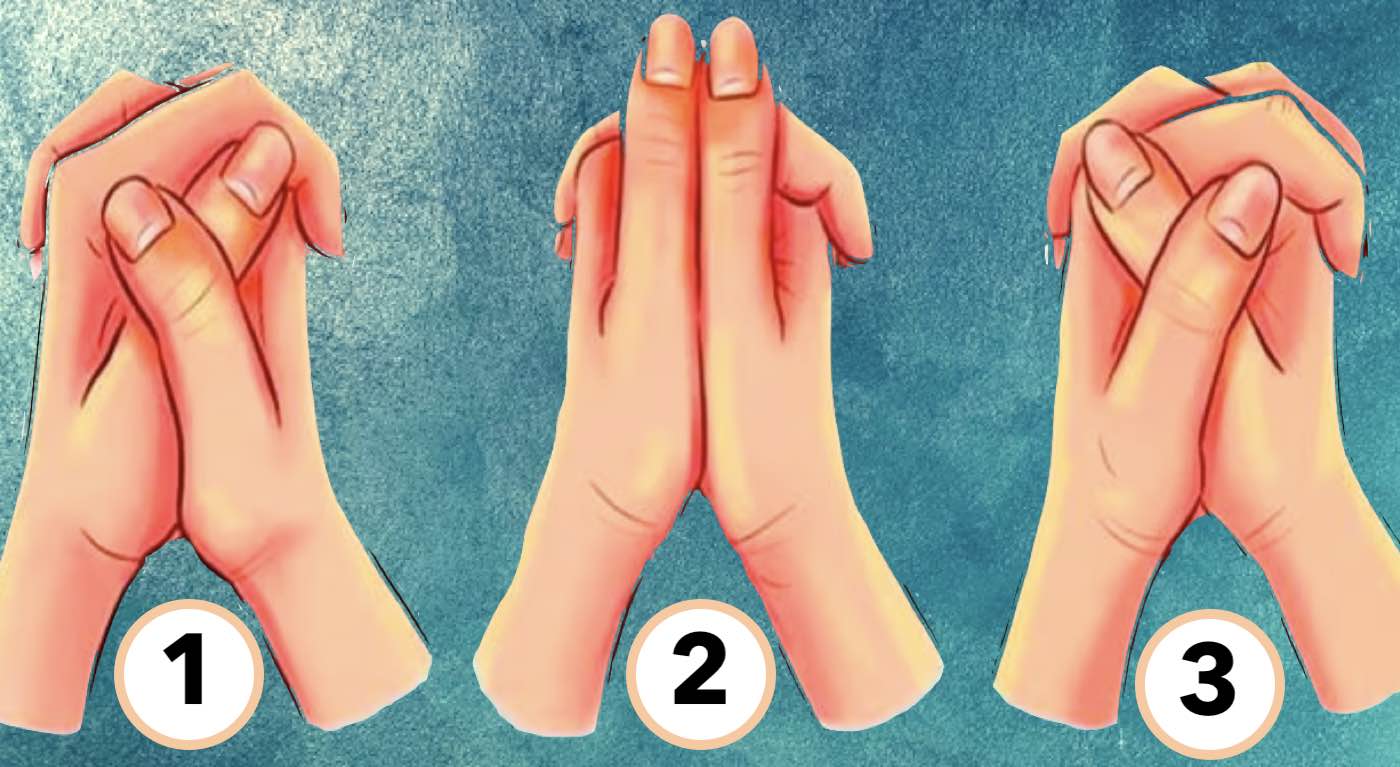 Test osobnosti: způsob, jakým založíte ruce, odhalí, zda jste čestný člověk