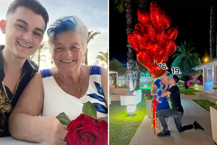 Pár s obrovským věkovým rozdílem teď čeká svého prvního potomka!  Jí je 76 a jemu pouhých 19 let