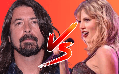 Frontman kapely Foo Fighters, David Grohl napadl Taylor Swift! Fanoušci jsou v šoku!