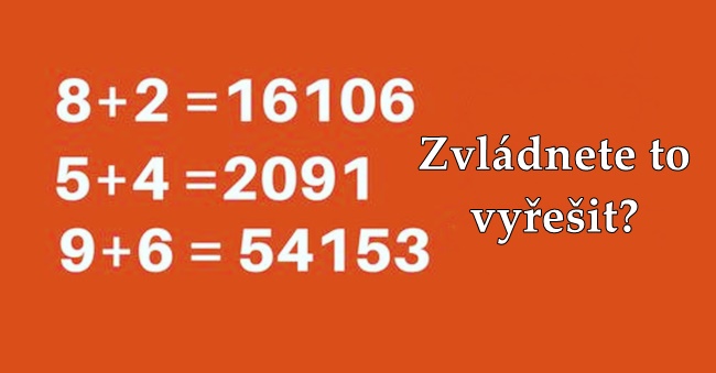 Pokud dokážete vyřešit tento problém, jste génius. Více než 90 procent lidí to nedokáže