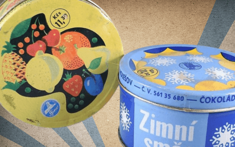 Pamatujete na bonbony v plechovce? Mohli jste si vybrat letní nebo zimní
