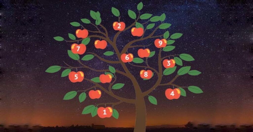 Vyberte si jablko ze stromu přání a obdržíte speciální zprávu