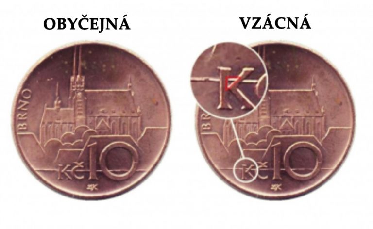 Tato vzácná desetikoruna má hodnotu 35 tisíc korun! Možná je právě ve vaší peněžence, jak ji poznáte?