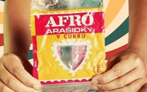 Pamatujete na Afro? Arašídy v cukru stály jen 2 Kčs!