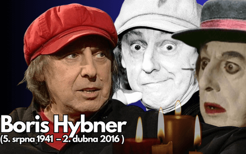 Dnes vzpomínáme na Borise Hybnera, ikonu české pantomimy