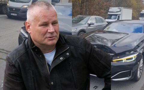 Jiří Kajínek měl nehodu. Nabouralo do něj policejní BMW