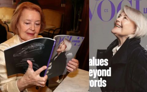 Magda Vášáryová na titulce Vogue: Sedmasedmdesátiletá hvězda září jako nikdy předtím!