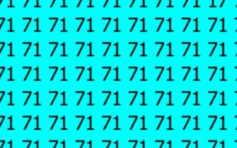 Najdete na tomto obrázku číslo 17? Hádanka, která potrápí i ty nejvnímavější