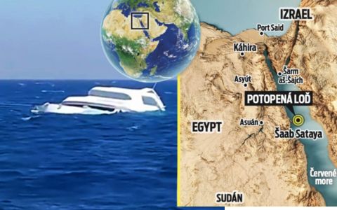 Zázrak po potopení lodi v Egyptě: Slovenská rodina přežila!