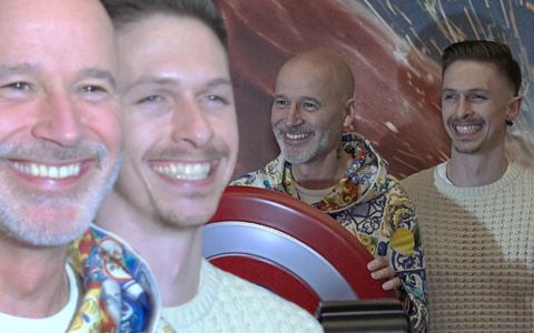 Jan Musil na premiéře filmu Captain America: Registrované partnerství není úplná svatba