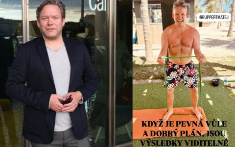 Matěj Ruppert shodil 10 kilo: Změna životního stylu ho omladila