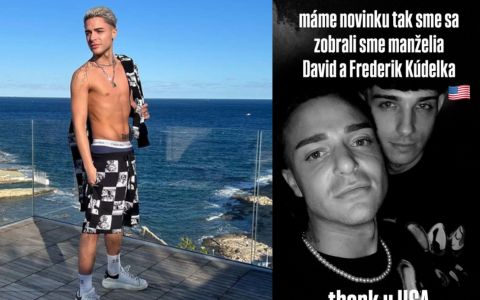 Influencer David Key se oženil: Svatba v USA a emotivní vyznání manželovi