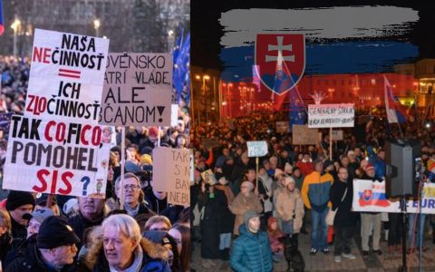 Protesty „Slovensko je Evropa“ zaplaví více než 50 měst