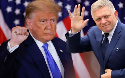 Trump ocenil Fica na pódiu: Slovenský premiér si vysloužil potlesk