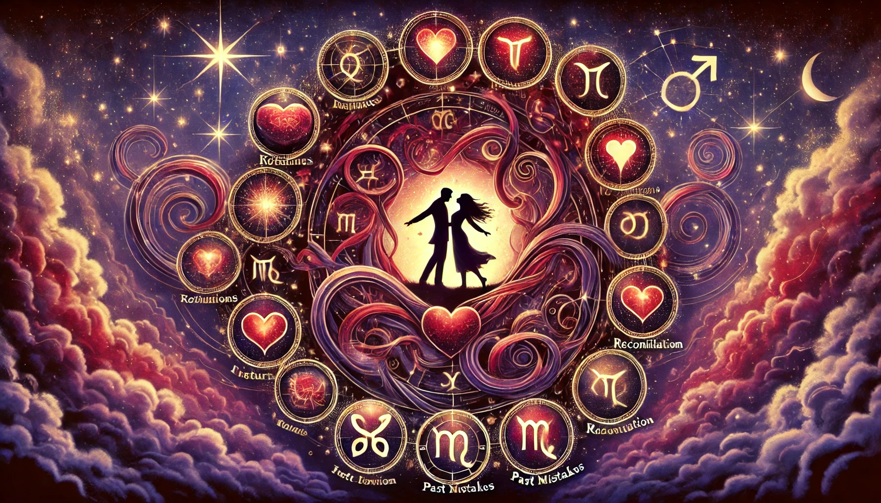 Horoskop lásky, který odhalí víc, než čekáte a chcete: Osudová rozhodnutí, návraty bývalých, vyrovnávání se s minulými chybami, tajné emoce a vztahy – tento horoskop si nesmíte nechat ujít!