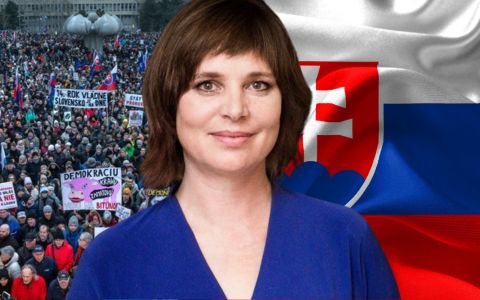 Remišová na protestu: Ostrá kritika vlády a obavy z ruského vlivu