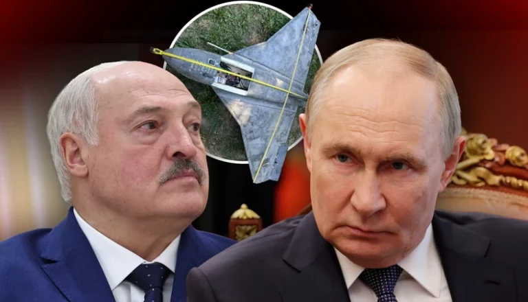 ŠOK V KREMLU! Největší spojenec se obrací k Putinovi zády? Běloruský vrtulník sestřelil ruský dron útočící na Ukrajinu