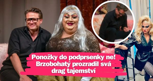 Ondřej Brzobohatý v lodičkách a bez zábran: „Táta by z toho měl radost!“