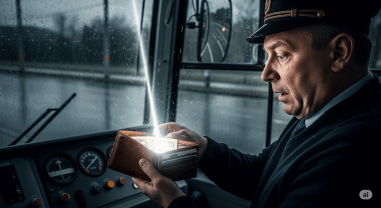 Řidič tramvaje našel peněženku plnou peněz, ale místo toho udělal něco, co vás šokuje!