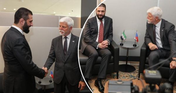 Bývalý muž z Al-Káidy dnes vládne Sýrii. Petr Pavel s ním jednal o miliardách pro české firmy