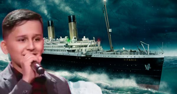 Diváci se neubránili slzám: Mladý talent zazpíval Titanic s věnováním, které nikdo nečekal
