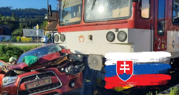 Tragický začátek dne u Žiliny: vlak se srazil s autem na přejezdu, hlásí zraněné