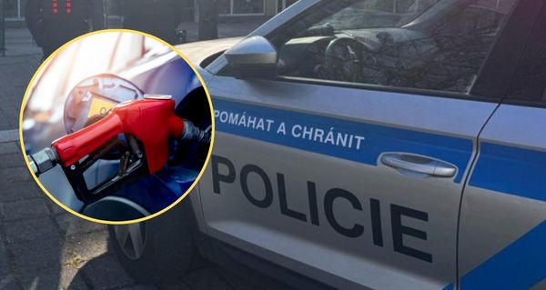 Tragédie na benzínce v Praze: Muž si způsobil smrtelná zranění přímo v autě