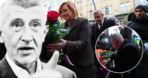Babiš u památníku 17. listopadu: Ranní návštěva, pískot i kritika neuskutečněných změn po revoluci