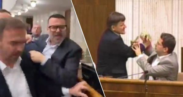 Facky, pěstní souboje a vulgarity: Proč se slovenští politici perou a nikomu to nevadí?
