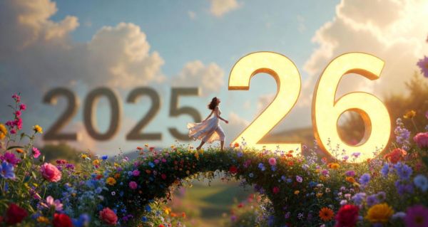 Most štěstí mezi roky: Tato 4 znamení čeká výjimečný přelom 2025 a 2026