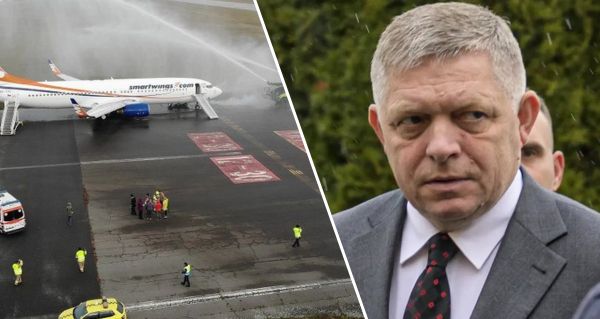 Vládní speciál s Ficem havaroval hned po příletu