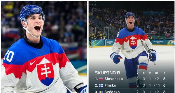 Slovensko míří rovnou mezi elitu: Skupinu na ZOH 2026 ovládlo a jde přímo do čtvrtfinále