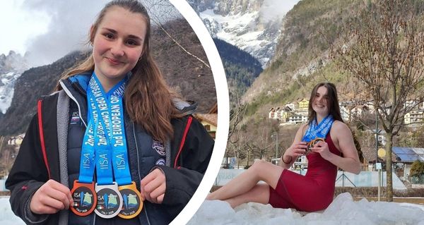 Pět startů, pět medailí: Mladá Slovenka bez neoprenu ovládla Evropu