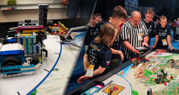Slovenští školáci zazářili ve světě: S lego roboty dobyli Houston a stali se nejlepšími v Evropě