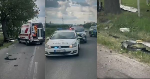 Obrovská tragédie na Slovensku: Auto se roztrhlo na tři části, mladý Dominik zemřel