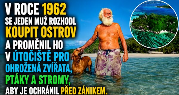 Koupil ostrov za pár tisíc dolarů. Místo luxusu zachránil přírodu a stovky zvířat