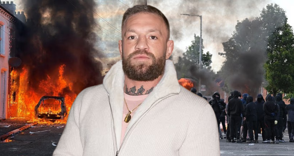 Belfast v plamenech po brutálním útoku nožem. McGregor chce uzavření hranic, městem otřásají nepokoje