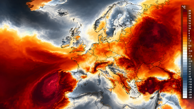 „Brány pekla zůstávají otevřené.“ Evropě hrozí další vlna extrémních veder, teploty mohou vystoupat až na 47 °C