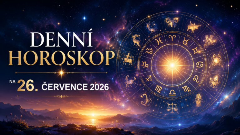 Denní horoskop na 26. července 2026: Býci musí vsadit na upřímnost, Panny by měly ubrat na kritice