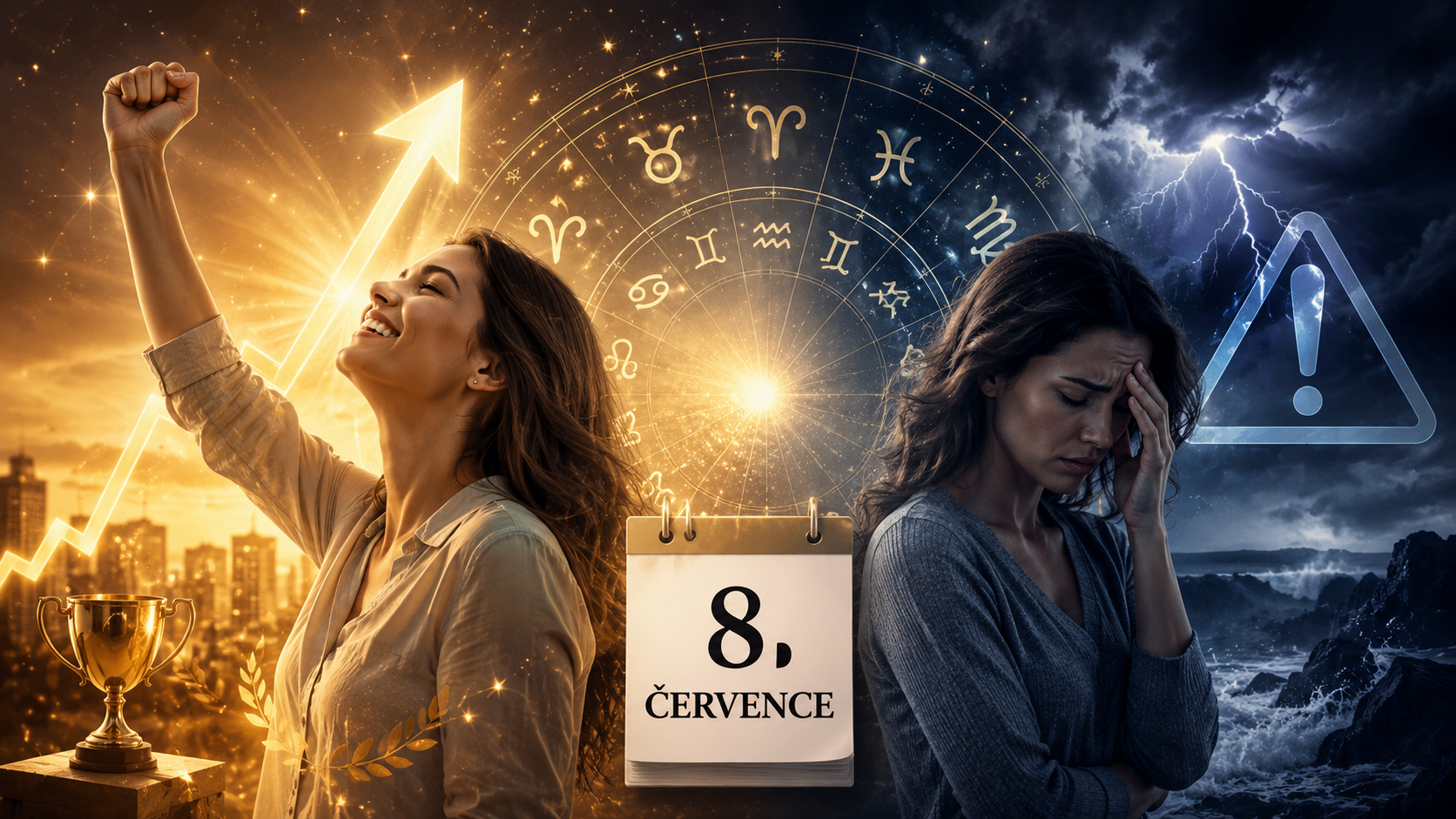 Horoskop na 8. července: Tato znamení čeká obrovský úspěch, jiná by měla být ve střehu