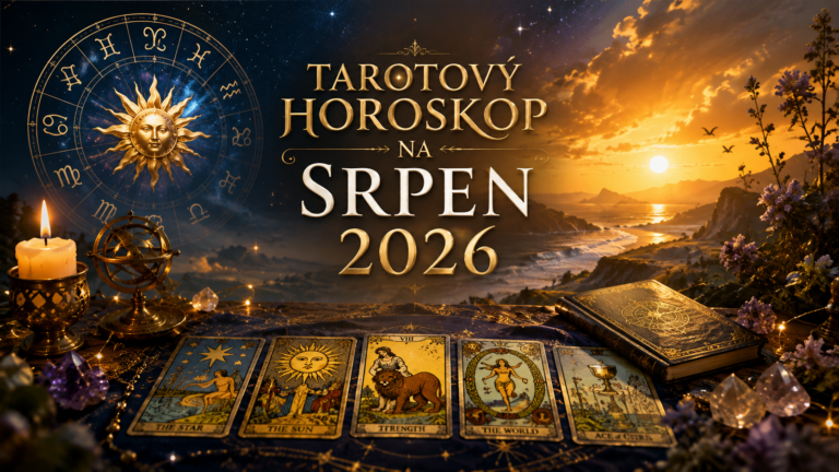 Tarotový horoskop na srpen 2026: Co čeká vaše znamení? Karty radí, kde přijde změna i nová šance