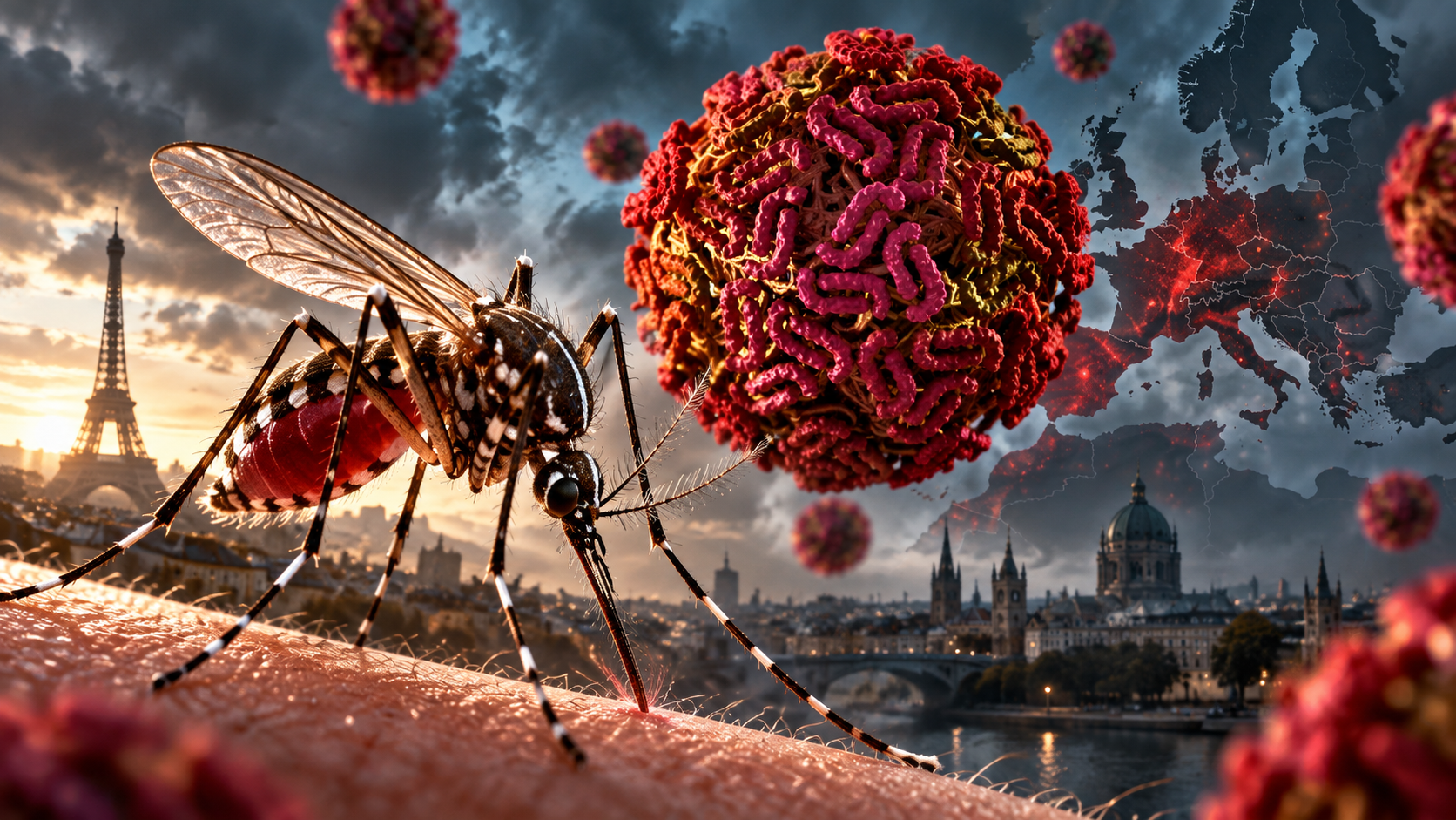 Nebezpečný virus se šíří Evropou: Přes 1 500 případů a desítky mrtvých. Přenášejí ho komáři