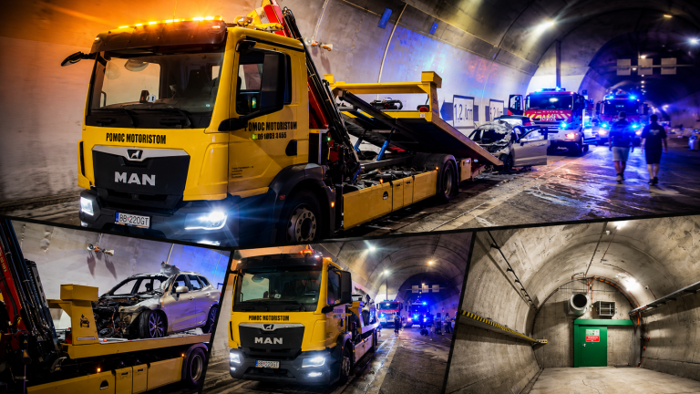 Požár v tunelu Višňové uvěznil řidiče uvnitř: Jedna funkce autorádia jim může v kritické chvíli pomoci
